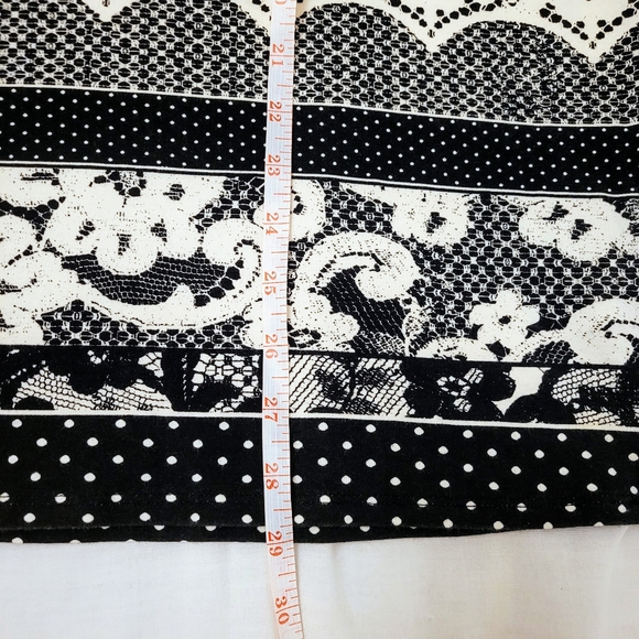 HP🎉 S Charlotte Russe - Bodycon printed dress b&w - Picture 10 of 14